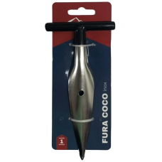 FURA COCO INOX COM CABO MOLDULAR UN