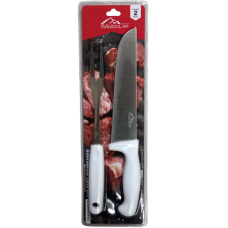 KIT CHURRASCO FACA GARFO MOLDULAR C/2 PC KIT CHURRASCO FACA GARFO MOLDULAR C/2 PC