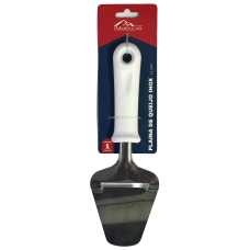 PLAINA DE QUEIJO INOX COM CABO MOLDULAR 21.3CM PLAINA DE QUEIJO INOX COM CABO MOLDULAR 21.3CM