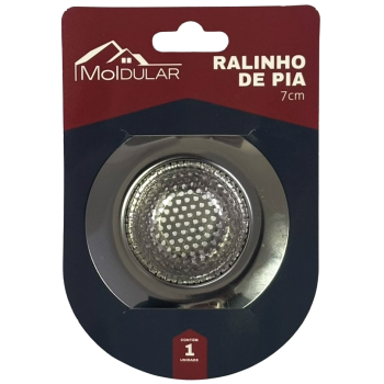 RALINHO DE PIA INOX 7 CM MOLDULAR