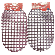 TAPETE PLASTICO FURADINHO MOLDULAR 35 X 65 CM