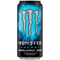 ENERGÉTICO MONSTER ENERGY ABSOLUTELY ZERO 473ML ENERGÉTICO MONSTER ENERGY ABSOLUTELY ZERO 473ML