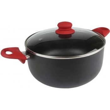 CAÇAROLA MOR TAMPA VIDRO LINHA AROMA 24CM