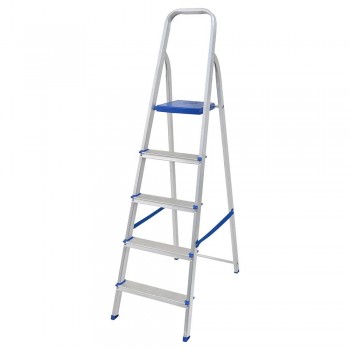 ESCADA ALUMINIO 5 DEGRAUS MOR UNIDADE