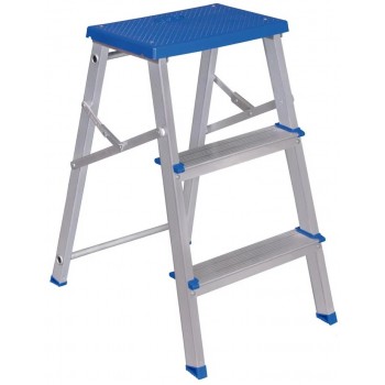 ESCADA BANQUETA MOR  ALUMINIO 