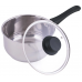 PANELA INOX C/ TAMPA DE VIDRO MOR 19CM 2,5L