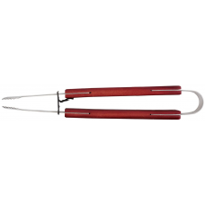 PEGADOR P/ CHURRASCO INOX CABO MADEIRA MOR 43,5CM