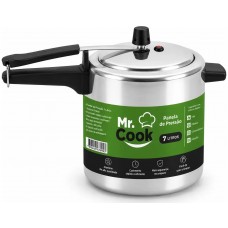 PANELA DE PRESSAO MEGA POLIDA MR COOK 7 LTS