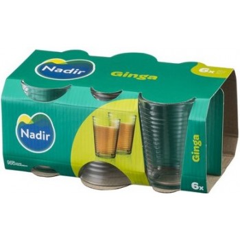 JOGO DE COPO NADIR GINGA C/6UNIDADES