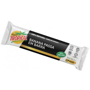 BANANA PASSAS DESIDRATADA TROPICAL BARRA 22G