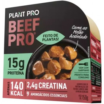 BEEF PRO VEGANO CARNE AO MOLHO ACEBOLADO 150 GR