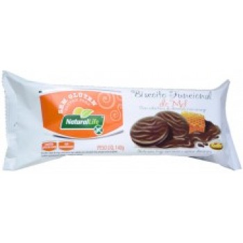 BISCOITO NATURAL LIFE FUNCIONAL MEL S/ GLUTEM 140G