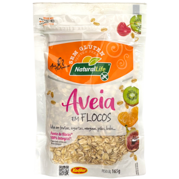AVEIA NATURAL LIFE EM FLOCOS 165G