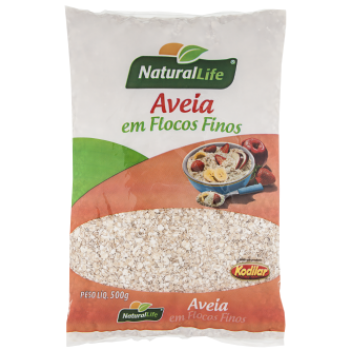 AVEIA NATURAL LIFE EM FLOCOS FINOS 500G