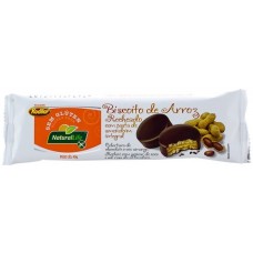 BISCOITO NATURAL LIFE ARROZ CHOCOLATE AMENDOIM 40G