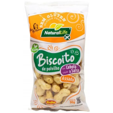 BISCOITO NATURAL LIFE POLVILHO CEB/SA S/GLÚTEN 90G