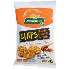 CHIPS ARROZ NATURAL LIFE MOSTARDA E MEL 70GR