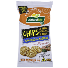 CHIPS ARROZ NATURAL LIFE PRESUNTO 70GR