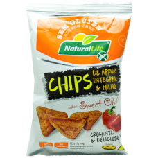 CHIPS ARROZ NATURAL LIFE SWEET CHILI 70GR