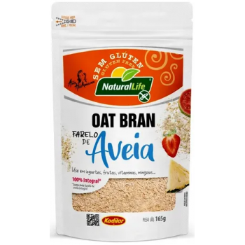 FARELO DE AVEIA NATURAL LIFE OAT BRAN 165G