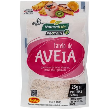 FARELO DE AVEIA NATURAL LIFE PROTEIN 160G