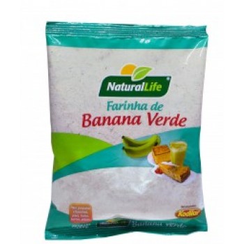 FARINHA NATURAL LIFE BANANA VERDE 150 GR