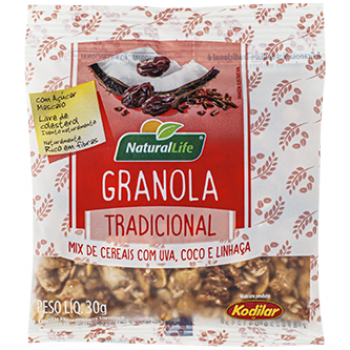 GRANOLA NATURAL LIFE TRADICIONAL 30G