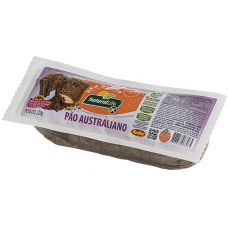 PÃO S/ GLÚTEN VEGANO AUSTRALIANO NATURAL LIFE 220G