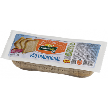 PAO NATURAL LIFE S/GLUTEN VEGANO TRADICIONAL 220G