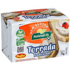 TORRADA NATURAL LIFE TRADICIONAL S/GLÚTEN 75G