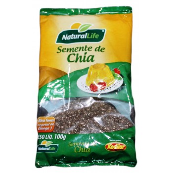 SEMENTE DE CHIA NATURAL LIFE 100G 