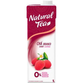 CHA NATURAL CHA BRANCO SABOR LICHIA 1 LT 
