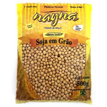 SOJA EM GRAO NAYNA 500 GR