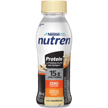 BEBIDA LACTEA NESTLE NUTREN PROTEIN BAUNILHA 260 M