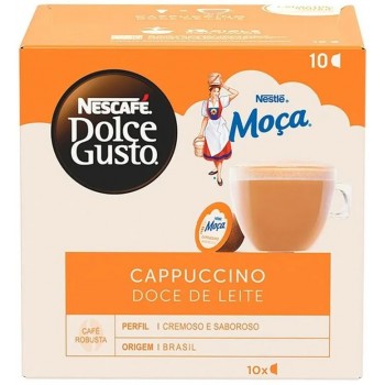 CAPSULA NESTLE DOLCE GUSTO CAPPUC DOCE LEITE 170G