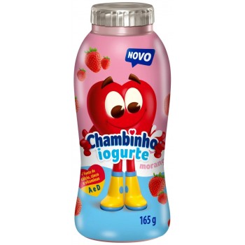 IOGURTE NESTLE CHAMBINHO MORANGO 165G