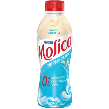 IOGURTE NESTLE MOLICO ZERO BAUNILHA 850 GR