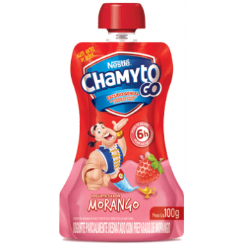 IOGURTE NESTLÉ CHAMYTO GO MORANGO 100GR