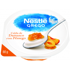 IOGURTE NESTLÉ GREGO CALDA DE DAMASCO PÊSSEGO 90G