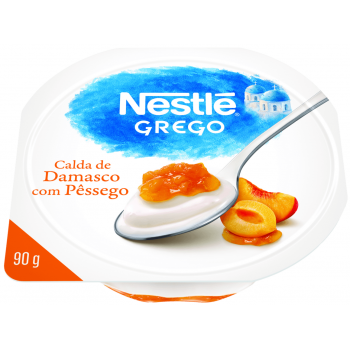 IOGURTE NESTLÉ GREGO CALDA DE DAMASCO PÊSSEGO 90G