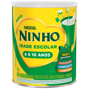 LEITE EM PÓ NESTLÉ NINHO IDADE ESCOLAR 380G