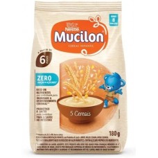 MUCILON NESTLE 5 CEREAIS ZERO ACUCAR SACHE 180G