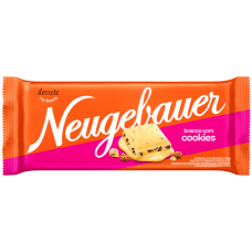 CHOCOLATE NEUGEBAUER BRANCO COM COOKIES 80G CHOCOLATE NEUGEBAUER BRANCO COM COOKIES 80G