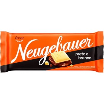CHOCOLATE NEUGEBAUER PRETO E BRANCO 80G