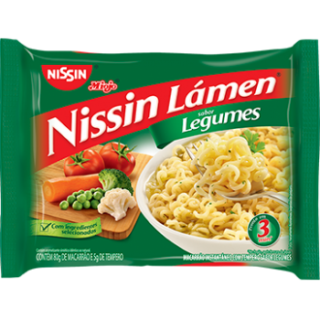 MACARRAO NISSIN MIOJO LEGUMES 85G