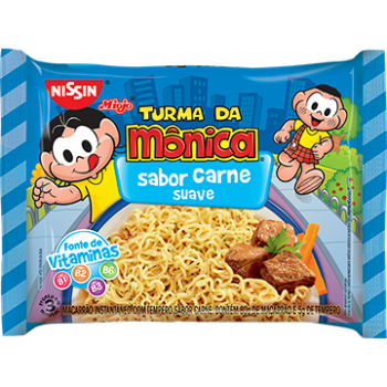 MACARRAO NISSIN TURMA MONICA CARNE 85G