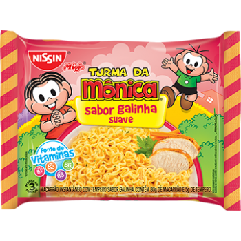 MACARRAO NISSIN TURMA MONICA GALINHA 85G