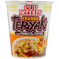 MACARRAO CUP NOODLES FRANGO C/MOLHO TERIYAKI 72G