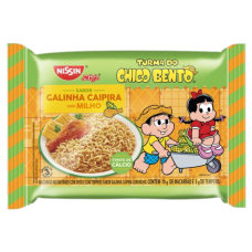 MACARRAO NISSIN CHICO BENTO GALINHA C/ MILHO 75G