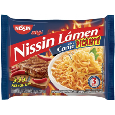 MACARRAO NISSIN MIOJO CARNE PICANTE 85G